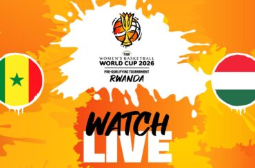 Senegal v Hungary | Full Basketball Game | #FIBAWWC 2026 Pre-Qualifying Tournament | Final