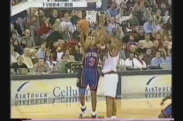 John Starks 23 Points 3 Ast @ Nuggets, 1996-97.