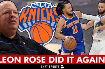 Leon Rose Does It AGAIN! New York Knicks News
