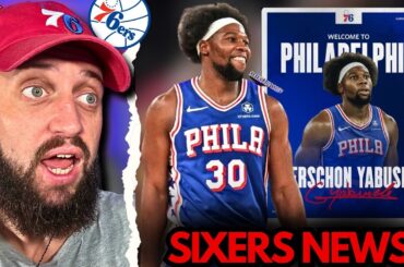 Geurschon Yabusele STARTING at PF for Sixers?? | Sixers OFFICIALLY announce Yabusele signing