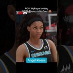 Inviting WNBA Players to MyCourt 😏🏀 #basketball #nba2k #nba2k25 #wnba #comedy #viral #beloti44