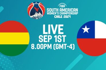 Bolivia v Chile | Full Basketball Game | FIBA South American Women's Championship 2024