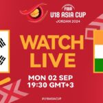 Group Phase | Korea v India | Full Basketball Game | FIBA U18 Asia Cup 2024