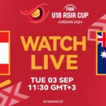 Group Phase | Lebanon v Australia | Full Basketball Game | FIBA U18 Asia Cup 2024