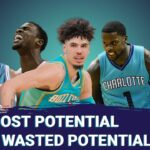 Which Charlotte Hornets had the most potential & most wasted potential?