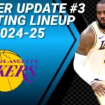 LOS ANGELES LAKERS UPDATE No. 3 | POSSIBLE STARTING LINEUP 2024-2025