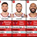 Chicago Bulls updated team roster for 2024-2025 Season