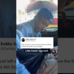 DeMar DeRozan placed copies of his new book “Above the Noise” in unique places in NYC! 👀 | #Shorts