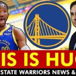HUGE Jonathan Kuminga Contract Extension Update + Warriors News Via NBA Insider Zach Lowe