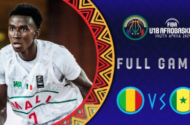 Semi-Finals | Mali v Senegal | Full Basketball Game | FIBA U18 AfroBasket 2024