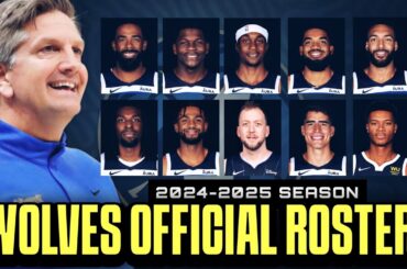 BABAWI ang Wolves! Minnesota Timberwolves Official Roster! Nagdagdag pa ng 3pt shooter!