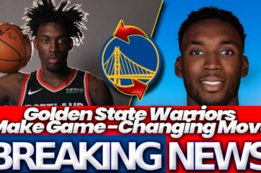 Golden State Warriors Make Major Move: Nassir Little Joins the Team and Shakes Up the NBA Landscape?