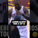 Bron was thinking about taking a sip of this beer 😅