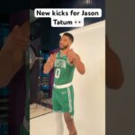 Unreleased JT3s for the champ’s media day kicks 👟 💐  (Tatum 3 “Welcome to the Garden”)| #Shorts