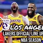 Los Angeles Lakers Official Line up 2024-25 NBA Season