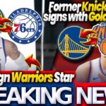 76ers signed this player from the Golden State Warriors | Former player signs with the Warriors!