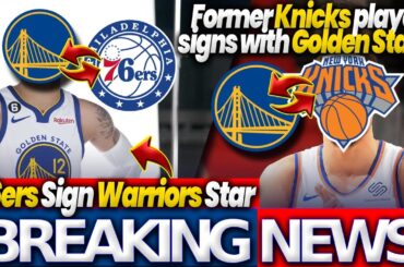 76ers signed this player from the Golden State Warriors | Former player signs with the Warriors!