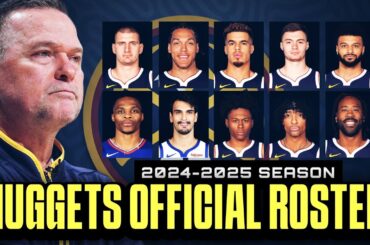 CHANCE na ni Westbrook! Denver Nuggets Official Roster! Pangchampion pa rin basta may Jokic!
