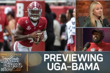 Georgia vs. Alabama Preview, Cowboys Top Giants, And Baby Oil At Costco | Jessica Benson Show