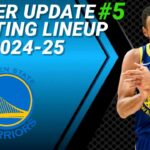 GOLDEN STATE WARRIORS ROSTER UPDATE No. 5 | POSSIBLE STARTING LINEUP 2024-2025