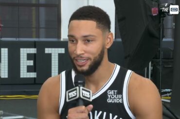 Ben Simmons 2024 Nets Media Day