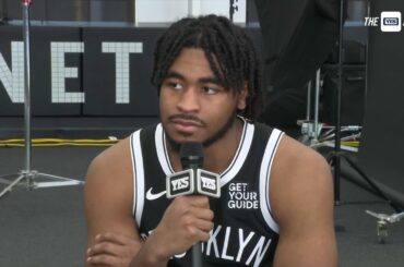 Cam Thomas 2024 Nets Media Day