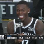 Dennis Schröder 2024 Nets Media Day
