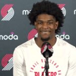 Scoot Henderson Media Availability | 2024 Media Day | Portland Trail Blazers