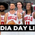 CHICAGO BULLS MEDIA DAY LIVE! | CHGO Bulls Podcast