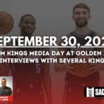 LIVE from Sacramento Kings Media Day 👑 | Stiles & Watkins