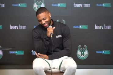 Damian Lillard discusses the trials of his first Bucks season and why this year will be different