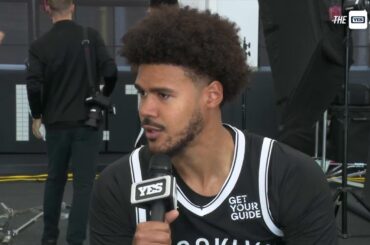 Cam Johnson Nets Media Day 2024