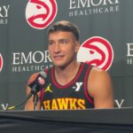 Atlanta Hawks’ Bogdan Bogdanovic 2024-25 Media Day