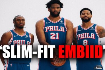 *SLIM-FIT* Joel Embiid Has Arrived | Sixers Media Day Was *INSANE*