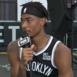 Nic Claxton 2024 Nets Media Day