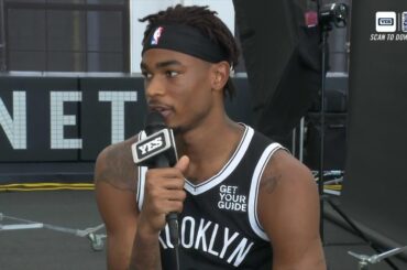 Nic Claxton 2024 Nets Media Day