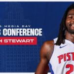 Isaiah Stewart: 2024 Pistons Media Day Press Conference