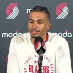 Toumani Camara Media Availability | 2024 Media Day | Portland Trail Blazers
