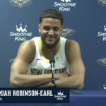 Jeremiah Robinson-Earl interview | Pelicans Media Day 2024