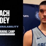 Zach Edey | 2024 Memphis Grizzlies Training Camp Media Availability