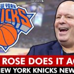 Leon Rose DOES IT AGAIN! NY Knicks News