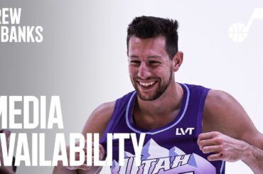 DREW EUBANKS 2024/25 Media Day Availability 🎙️ | UTAH JAZZ