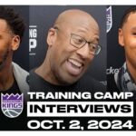 Malik Monk, Keon Ellis, Keegan Murray, & Coach Brown | Training Camp Interviews Day 2