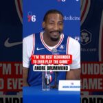 Is Andre Drummond speaking facts? 🤔