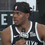 Day'Ron Sharpe 2024 Nets Media Day