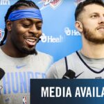 Dort + Hartenstein on Defense and Training Camp | Media Availability | October 3, 2024 | OKC Thunder