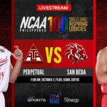 Perpetual vs San Beda (Men’s Basketball) | NCAA Season 100