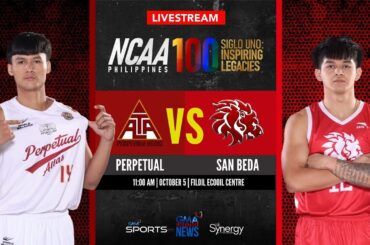 Perpetual vs San Beda (Men’s Basketball) | NCAA Season 100