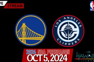 Golden State Warriors vs Los Angeles Clippers NBA Preseason Live Stream (Play-By-Play & Scoreboard)