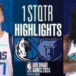 Dallas Mavericks vs Memphis Grizzlies 1ST QTR Highlights P1 - Oct 7 - NBA Pre-Season 2024